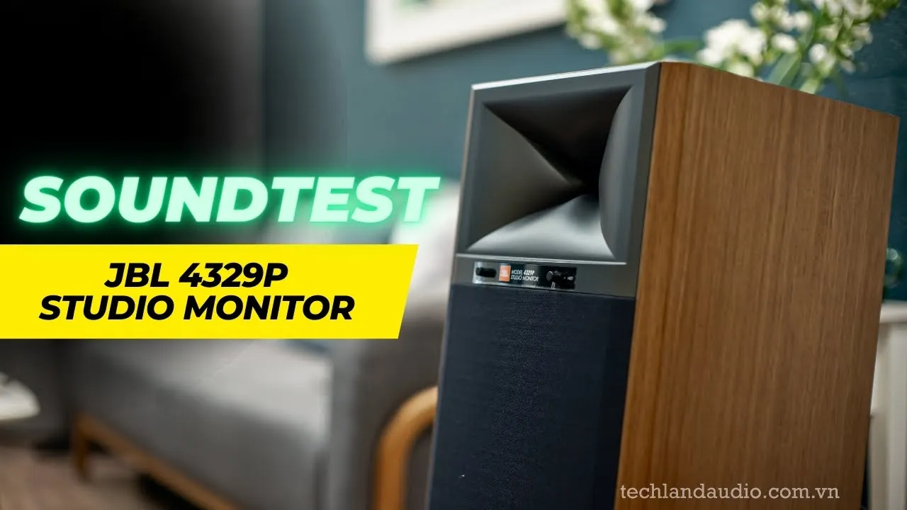 JBL 4329P Studio Monitor - Active speaker Soundtest (A Cappella)