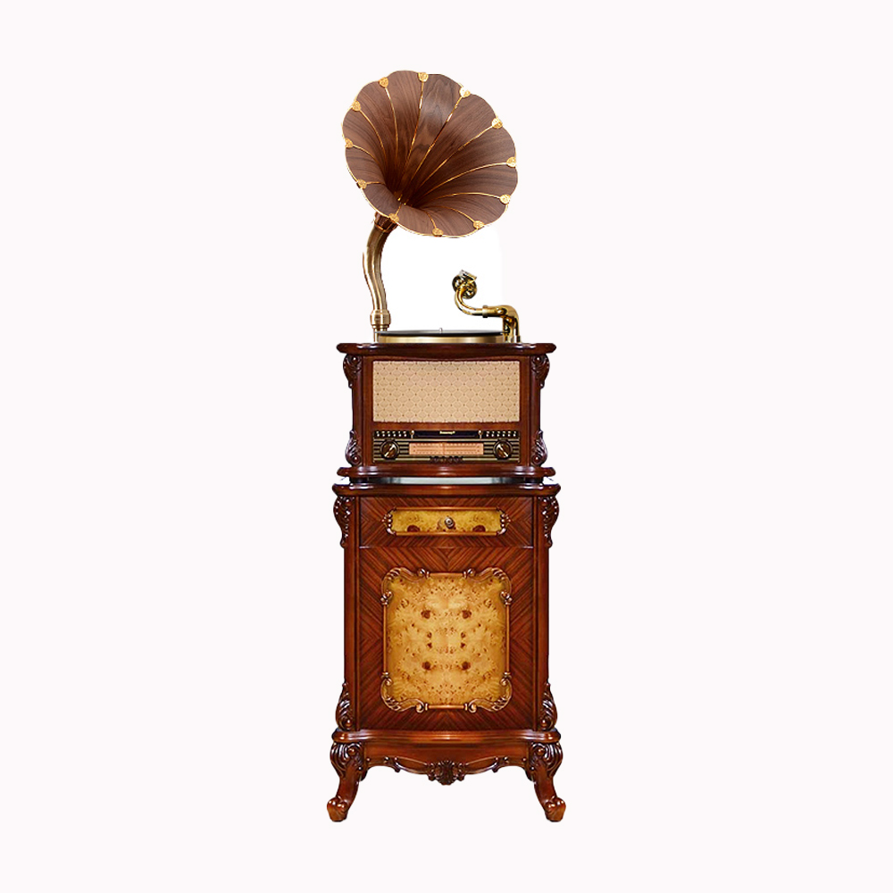 Máy hát đĩa than cổ điển Fennessy Gramophone F1877- 65S